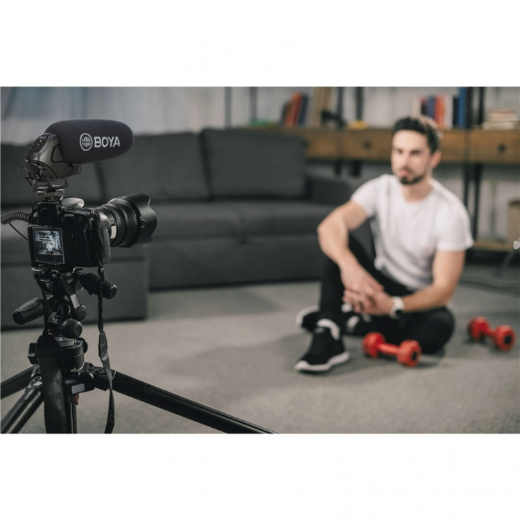 BOYA Mikrofon Shotgun Kondensator BY-BM3031 BOYA Mikrofon Shotgun Kondensator BY-BM3031