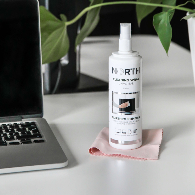 North Rengøringskit Væske 250ml og Rengøringsklud