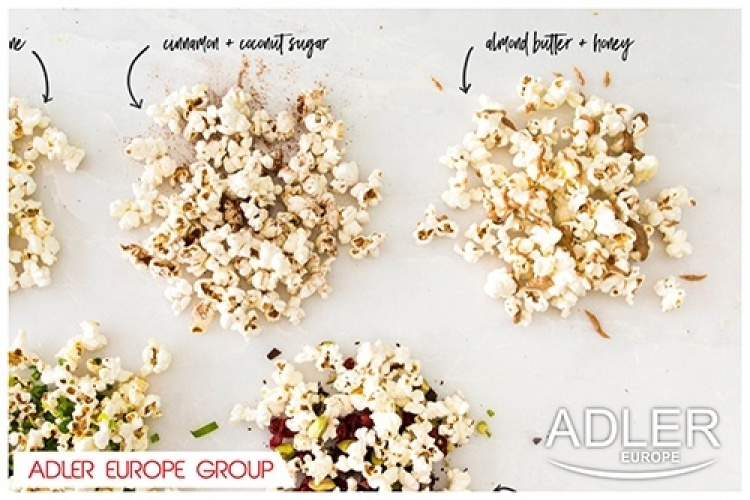 Adler-popcornmaskine, der ligner en fodbold Adler-popcornmaskine, der ligner en fodbold