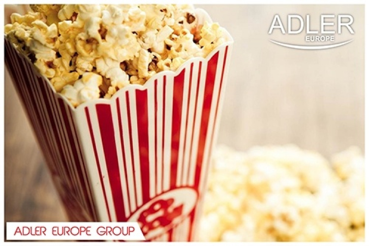 Adler-popcornmaskine, der ligner en fodbold Adler-popcornmaskine, der ligner en fodbold