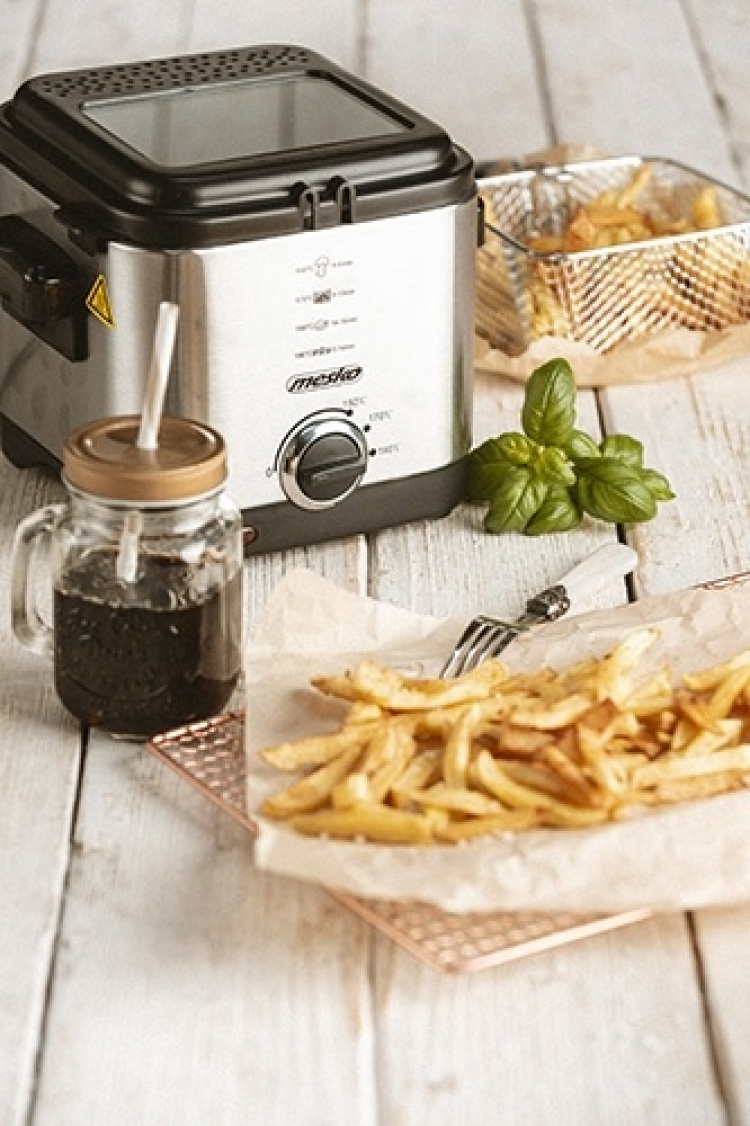 Mesko frituregryde med termostat, 1,5 liter