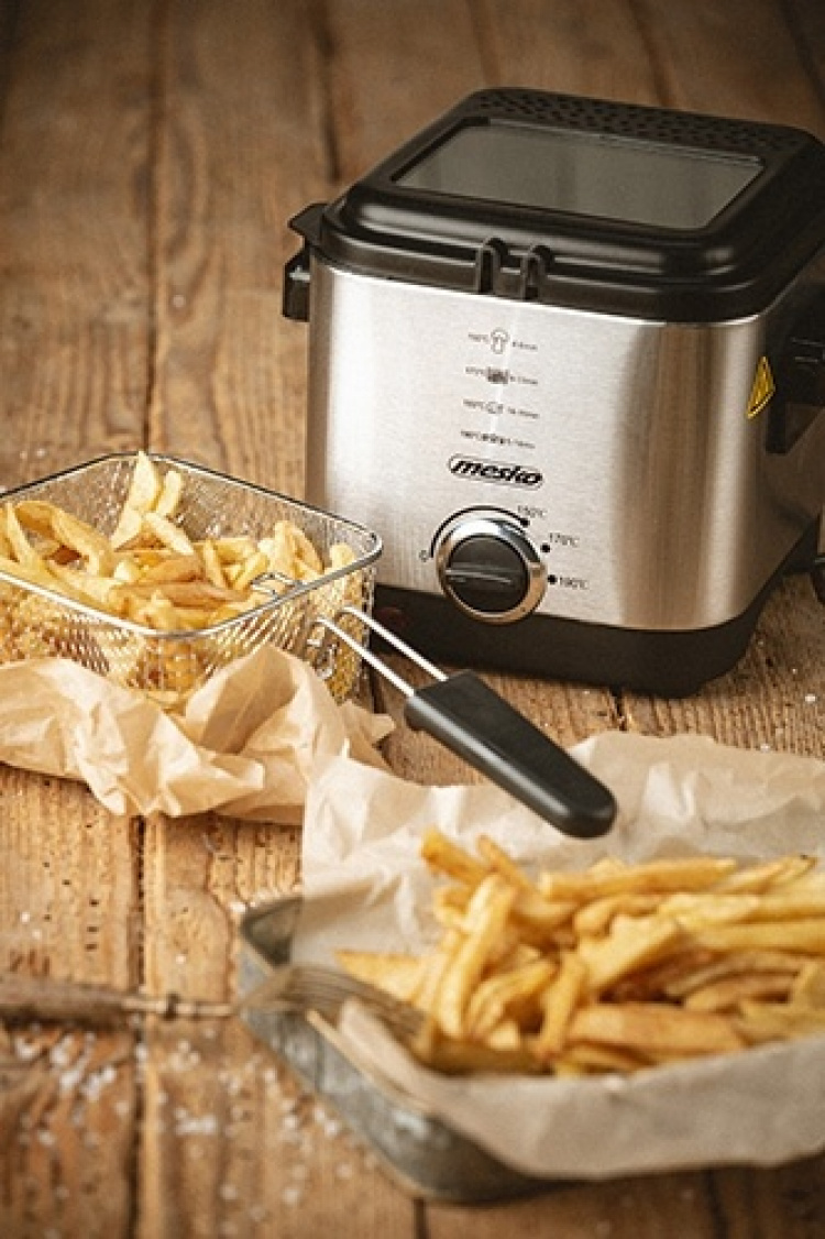 Mesko frituregryde med termostat, 1,5 liter