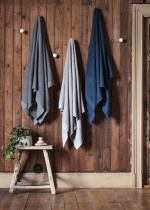 Kosta Linnewäfveri Frotté Bomull/Lin Mörkgrå 50X70