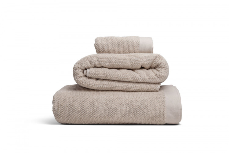 Kosta Linnewäfveri Frotté Bomull/Lin Sand 70X130