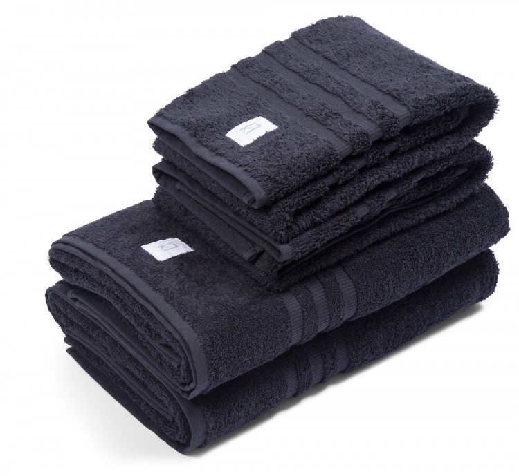 Kosta Linnewäfveri Frotte Svart 50X70