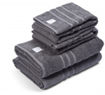 Kosta Linnewäfveri Frotte Mörkgrå 90X150