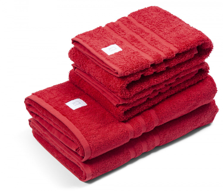 Kosta Linnewäfveri Frotte Röd 90X150