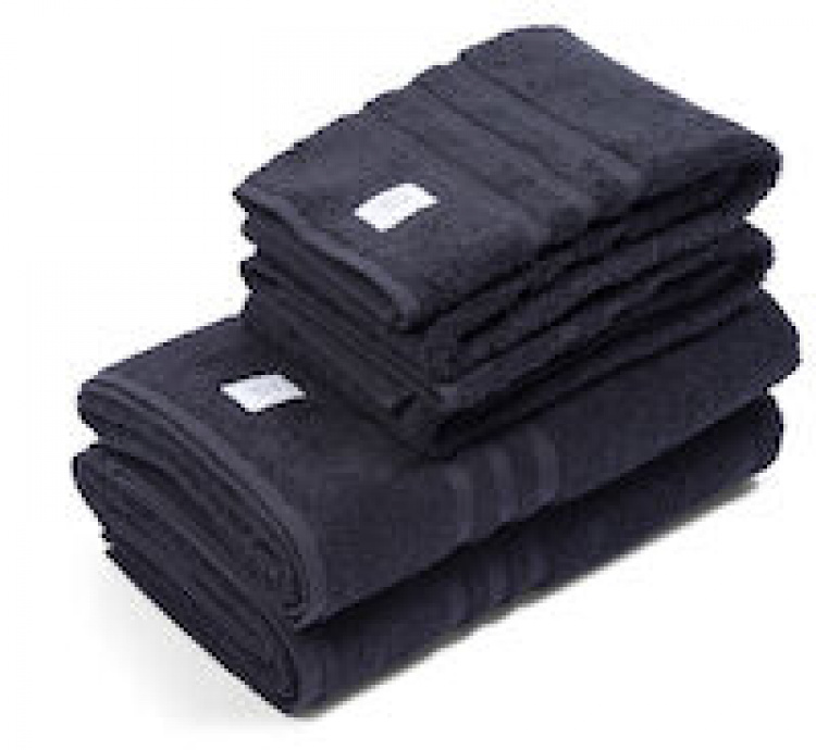 Kosta Linnewäfveri Frotte Svart 90X150