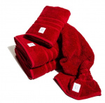 Kosta Linnewäfveri Frottéset Röd