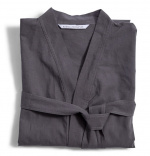 Kosta Linnewäfveri Spa Robe, Mörkgrå, S/M