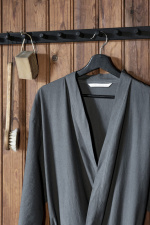 Kosta Linnewäfveri Spa Robe, Mörkgrå, S/M
