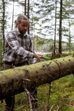 Orrefors Hunting sågkedja, ficksåg i nylonfodral, 1m