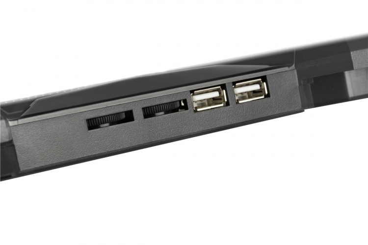 DELTACO GAMING Laptop cooler, 1000-1300 RPM, 5x140mm fans, 2xUSB-A DELTACO GAMING Laptop cooler, 1000-1300 RPM, 5x140mm fans, 2xUSB-A