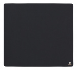 DELTACO GAMING Mousepad L, 450x400x4mm, fabric coated, black