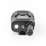 Nedis Walkie-talkie Set | 2 Håndsæt | 8000 m | Antal frekvenskanaler: 8 | PTT / VOX | 150 min | Hovedtelefonudgang | Sort