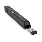 Nedis Præsentør | Laser pointer rækkevidde op til: 100 m | Trådløs rækkevidde op til: 30 m | Sort