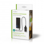 Nedis Power Converter | Strømforsyning | 230 V AC 50 Hz | 12 V DC | 60 W | EU stik | Sort