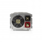 Nedis Power Inverter Modificeret sinus | Indgangsspænding: 12 V DC | Enhedens strømudgangsforbindelse: Type F (CEE 7/3) | 230 V AC 50 Hz | 4000 W | Peak-effekt: 8000 W | Skrueterminal | Sølv