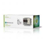 Nedis Power Inverter Modificeret sinus | Indgangsspænding: 12 V DC | Enhedens strømudgangsforbindelse: Type F (CEE 7/3) | 230 V AC 50 Hz | 4000 W | Peak-effekt: 8000 W | Skrueterminal | Sølv