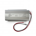 Nedis Power Inverter Modificeret sinus | Indgangsspænding: 24 V DC | Enhedens strømudgangsforbindelse: Type F (CEE 7/3) | 230 V AC 50 Hz | 1700 W | Peak-effekt: 3000 W | Skrueterminal | Sølv