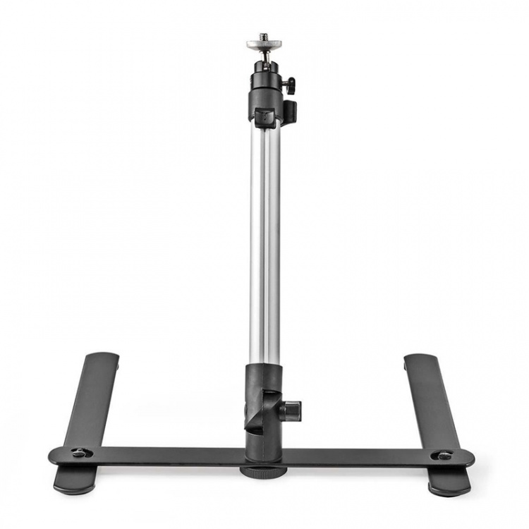 Nedis Fotostudie Kit | 400 lm | Sammenfoldelig | Baggrunde inkluderet | Rejsetaske inkluderet | Sort