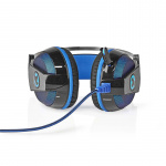 Nedis Gaming Headset | Over-Ear | Surround | USB Type-A | Bøjeligt & Udtrækkelig Mikrofon | 2.10 m | Normal Belysning