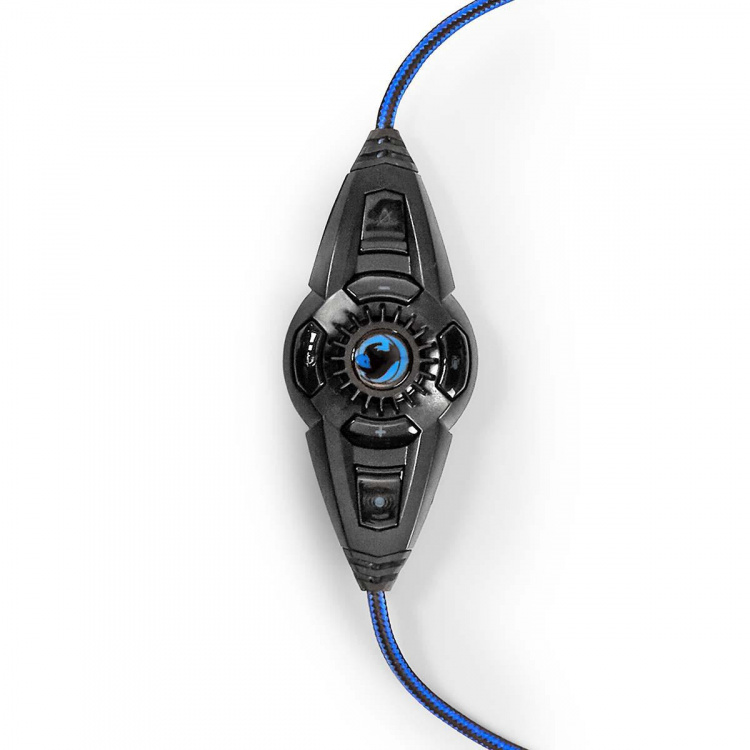 Nedis Gaming Headset | Over-Ear | Surround | USB Type-A | Bøjeligt & Udtrækkelig Mikrofon | 2.10 m | Normal Belysning