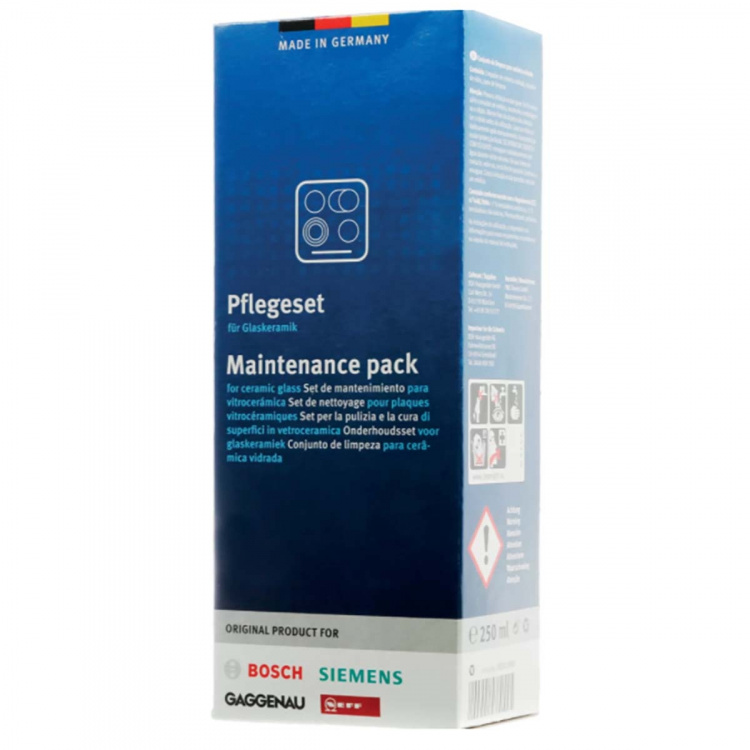 bosch Vedligeholdelsessæt til glaskeramiske kogeplader