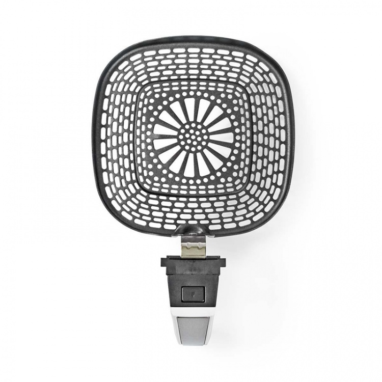 Nedis Hot Air Fryer Grill Pan | Non-stick belægning | Tåler opvaskemaskine | Metal | Grå