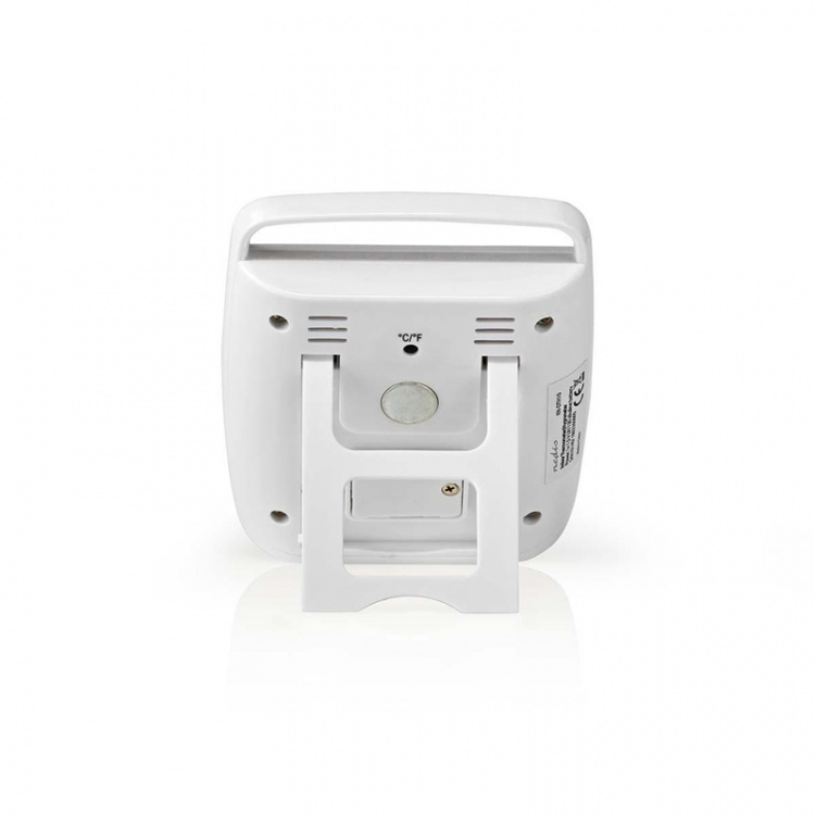 Nedis Digitalt termometer | Indendørs | Indendørs temperatur | Indendørs luftfugtighed | Hvid