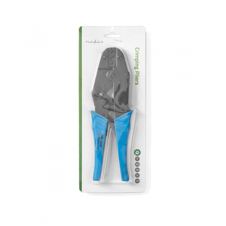 Nedis Crimp Tang | BNC / F / RG58 / RG59 | Plier | Metal / PVC | Blå / Sort
