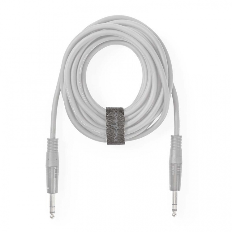 Nedis Hook og Loop kabel Binder | Plastikpose | Grå | 10 stk