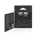 Nedis USB-C™ Adapter | USB 3.2 Gen 1 | USB-C™ Han | USB-A Hun | 5 Gbps | Runde | Nikkelplateret | Sølv | Cover Window Box