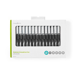 Nedis Precision Skruetrækker Sæt | 3x PH / 4x Flat / 4x Hex / 4x Tx