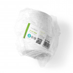 Nedis Aftræksslange PVC | 100 mm | 3.00 m | Egnet: Air Ventilation / Tumble Dryers | Hvid