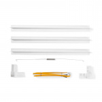 Nedis Stable Sæt til Vaskemaskine og Tørretumbler | Hvid