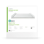 Nedis Stable Sæt til Vaskemaskine og Tørretumbler | Udtrækshylde | Hvid