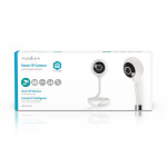 Nedis SmartLife Indendørs Kamera | Full HD 1080p | Cloud Storage (mulighed) / microSD (ikke inkluderet) | Med bevægelsessensor | Nattesyn | Hvid Nedis SmartLife Indendørs Kamera | Full HD 1080p | Cloud Storage (mulighed) / microSD (ikke inkluderet) | Med bevægelsessensor | Nattesyn | Hvid