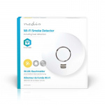Nedis SmartLife Røgalarm | Wi-Fi | Varmesensor | Batteri | Sensorlevetid: 10 År | EN 14604 | Maks. batteritid: 24 måned | 85 dB | Hvid | 1 stk