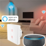 Hama WiFi Strømafbryder Hvid