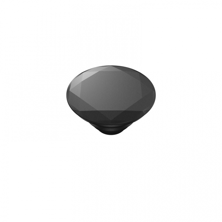 POPSOCKETS Metallic Diamond Black Aftageligt Greb m. Standerfunktion Premium