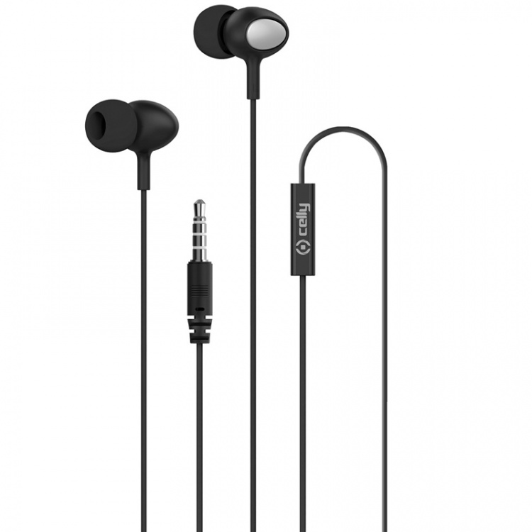 Celly UP500 Stereoheadset In-ear Sv