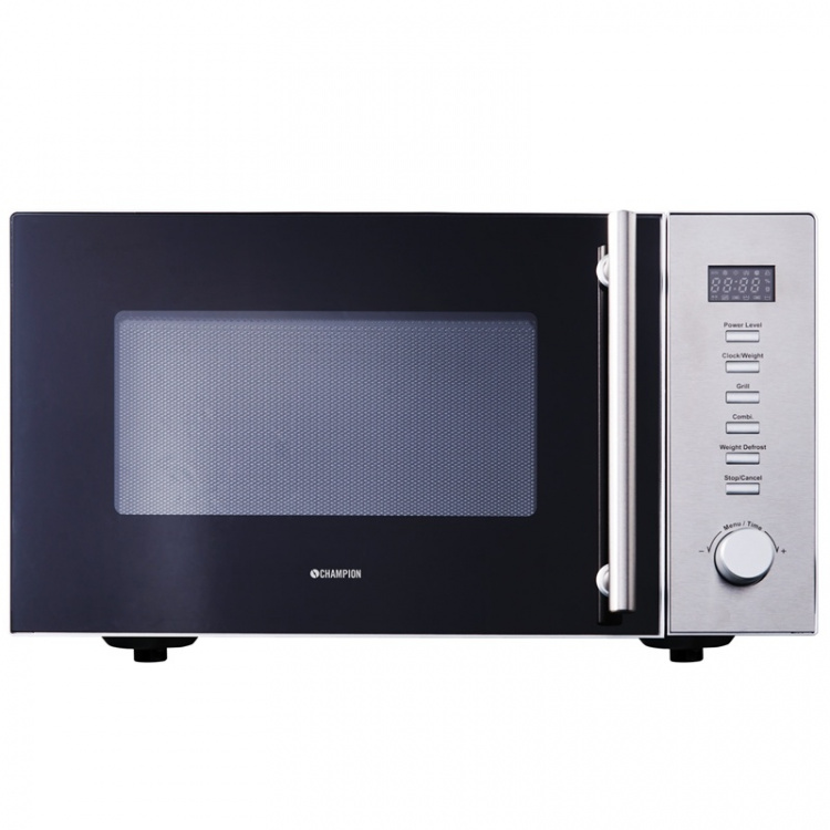 Champion Mikrovågsugn 23l 900W, Rostfri