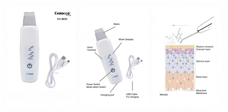 Cenocco Wonder Cleaner ansigtsrens, pink Cenocco Wonder Cleaner ansigtsrens, pink