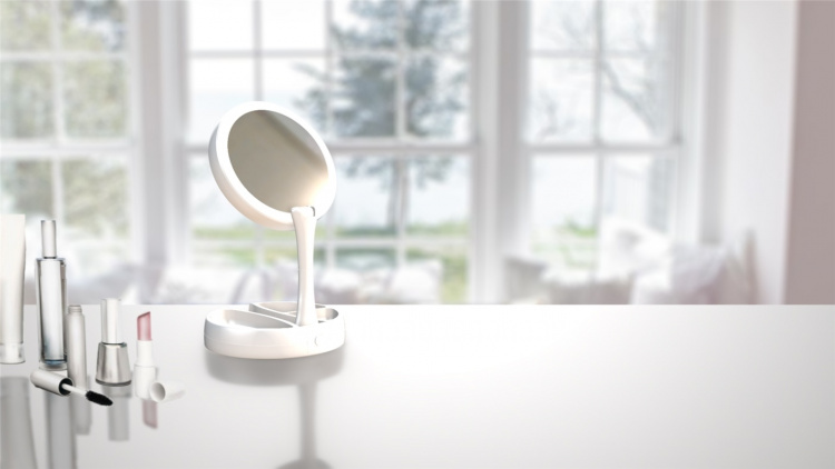 Cenocco foldbart LED-spejl (CC-9050)