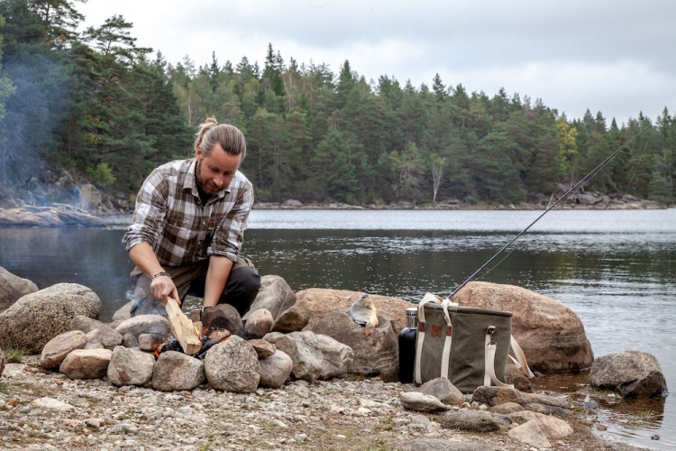 Orrefors Hunting Kylväska, Grå