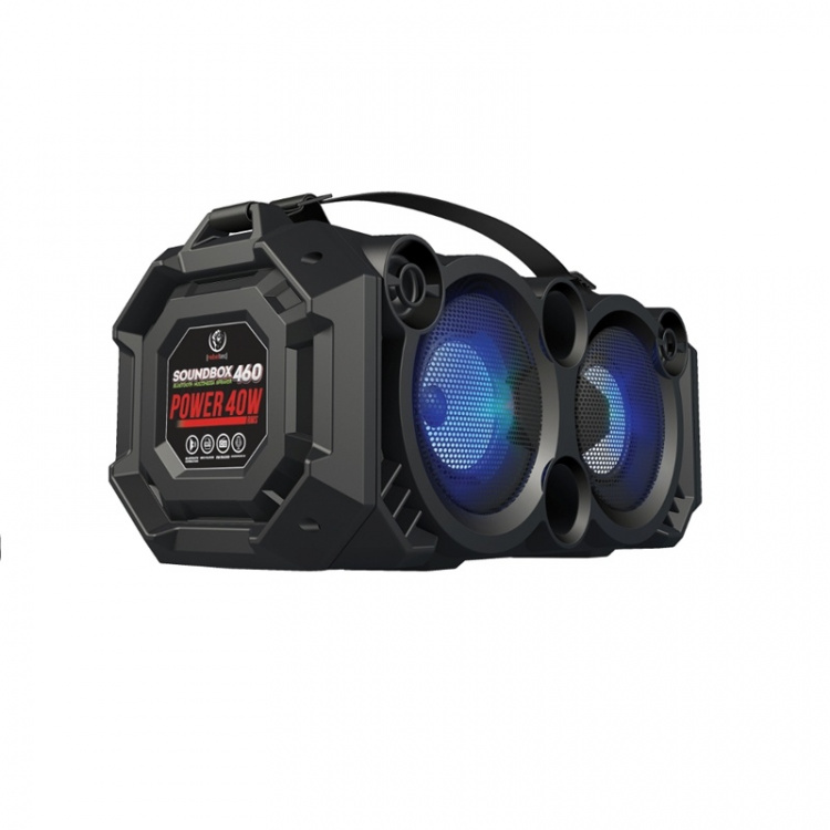 Rebeltec SoundBOX 460 Trådlös Bluetooth Högtalare, Svart