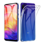 Gennemsigtig TPU-cover til Xiaomi Redmi Note 8