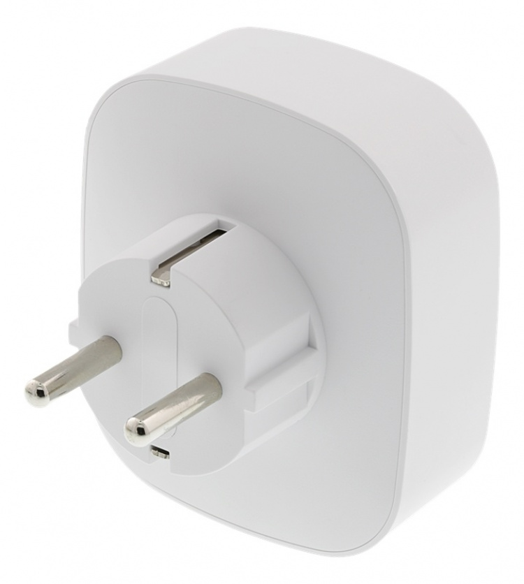 DELTACO SH-P01E Smart Home Plug with energy monitoring, 2.4GHz, white