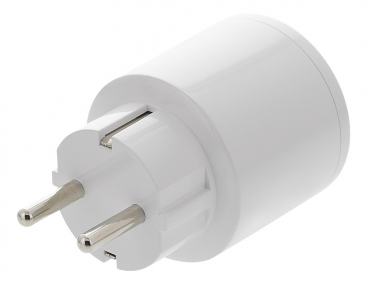 DELTACO SMART HOME switch, WiFi 2.4GHz, 1xCEE 7/3, 10A, timer, 220-240